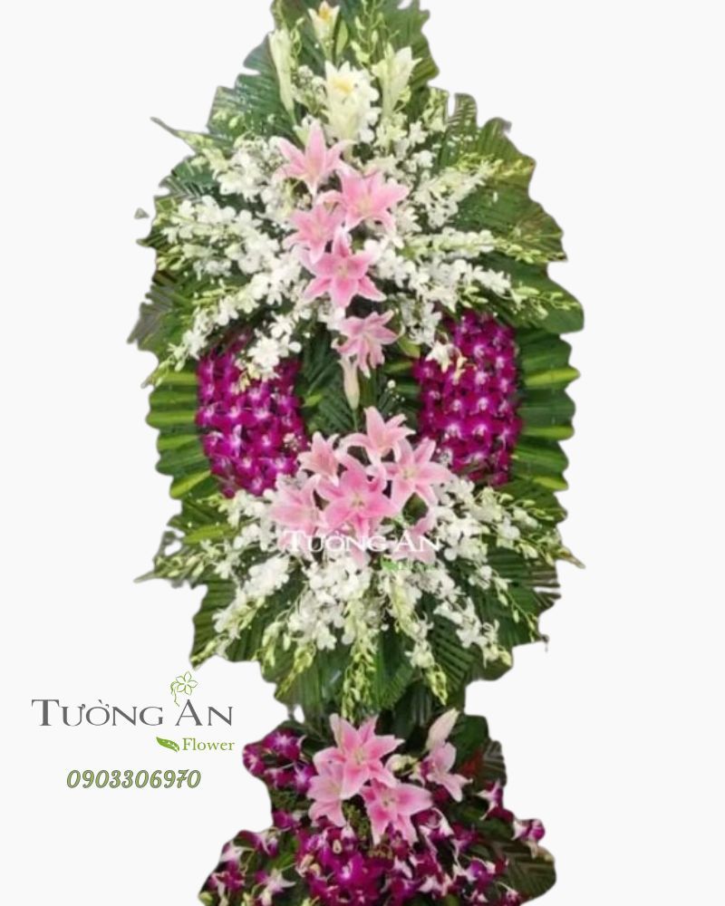  Vòng Hoa Thành Kính Phân Ưu - B211 