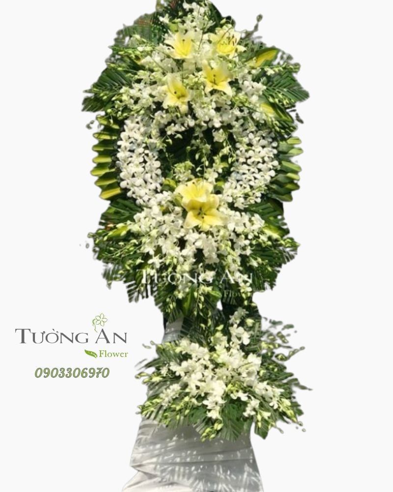  Vòng Hoa Thành Thật Chia Buồn - S333 