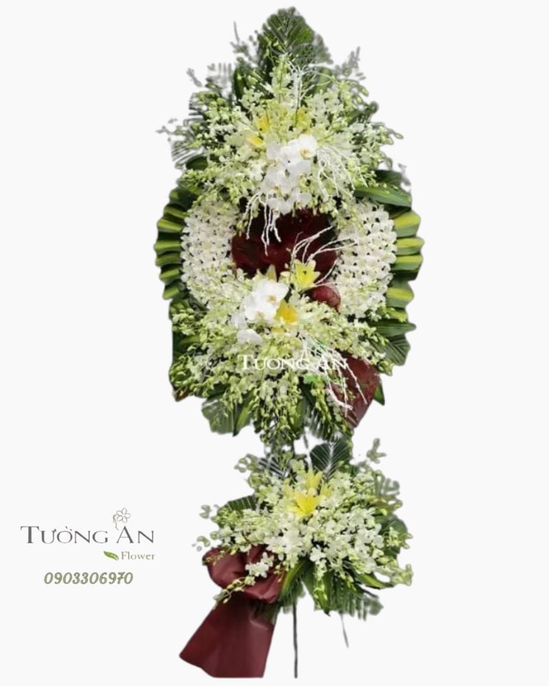  Vòng Hoa Viếng - B284 