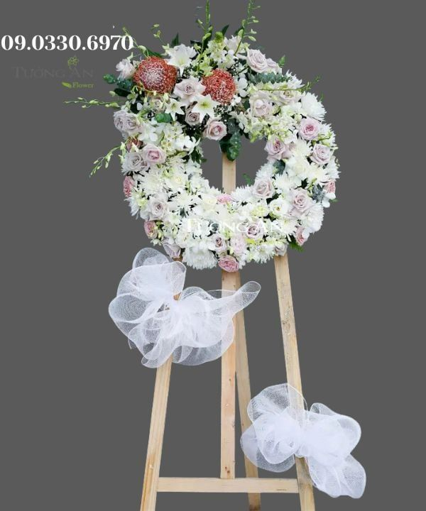  Vòng Hoa Viếng - B354 