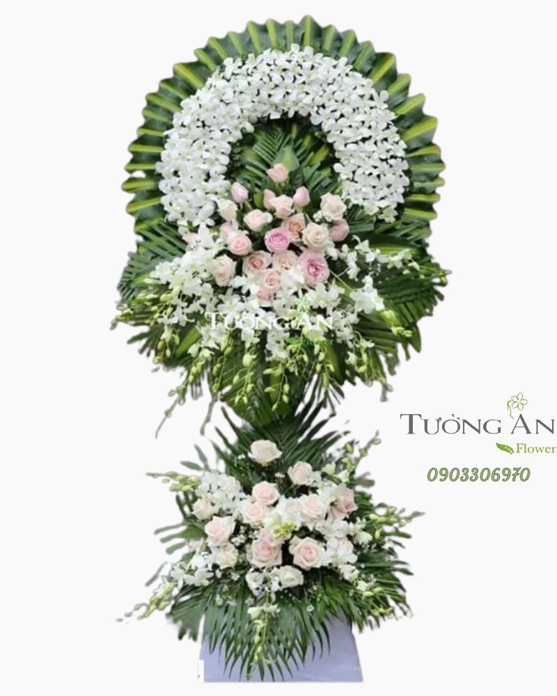  Vòng Hoa Viếng Chia Buồn - B285 