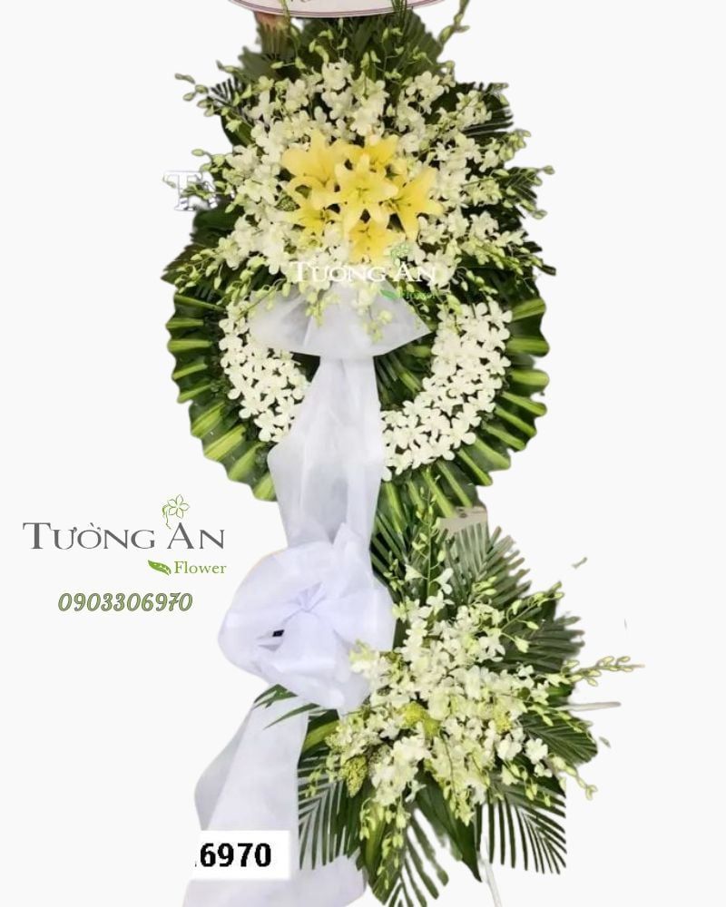  Vòng Hoa Viếng Công Giáo - B254 