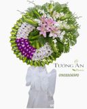  Vòng Hoa Viếng Đám Ma Giá Rẻ - B287 