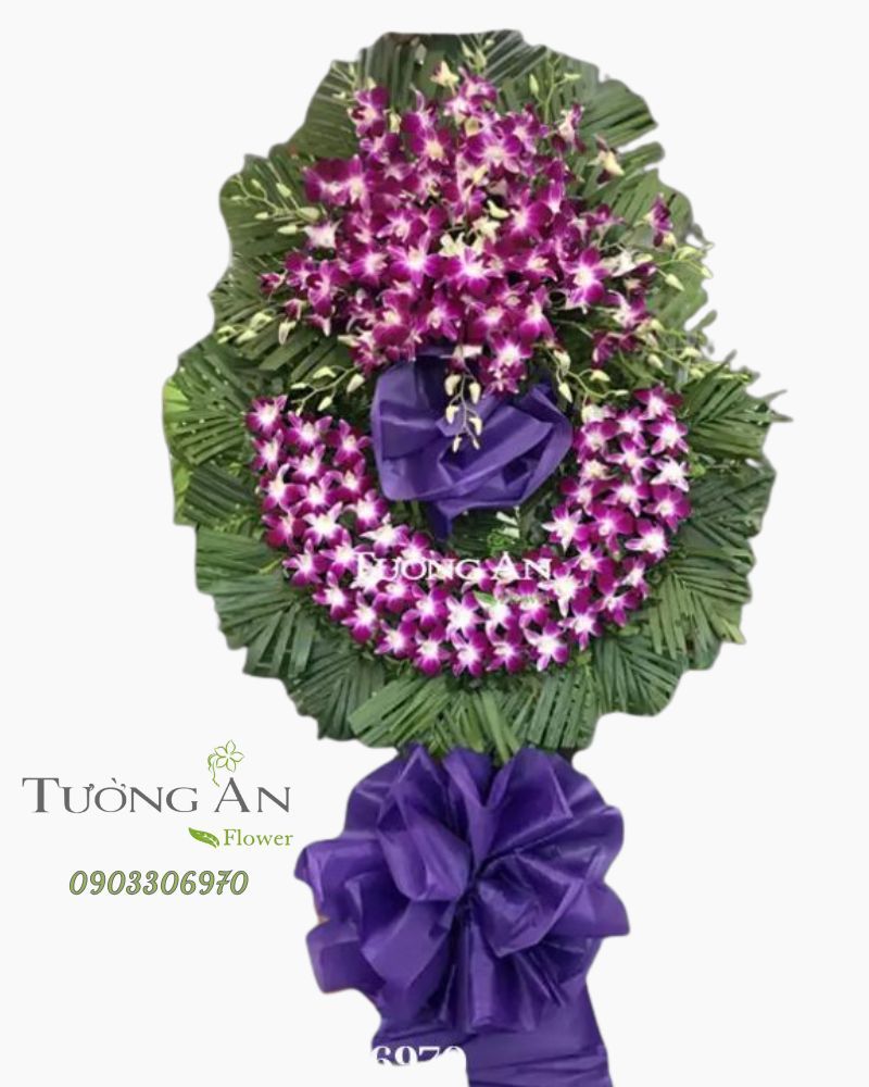  Vòng Hoa Viếng Đám Tang - B234 