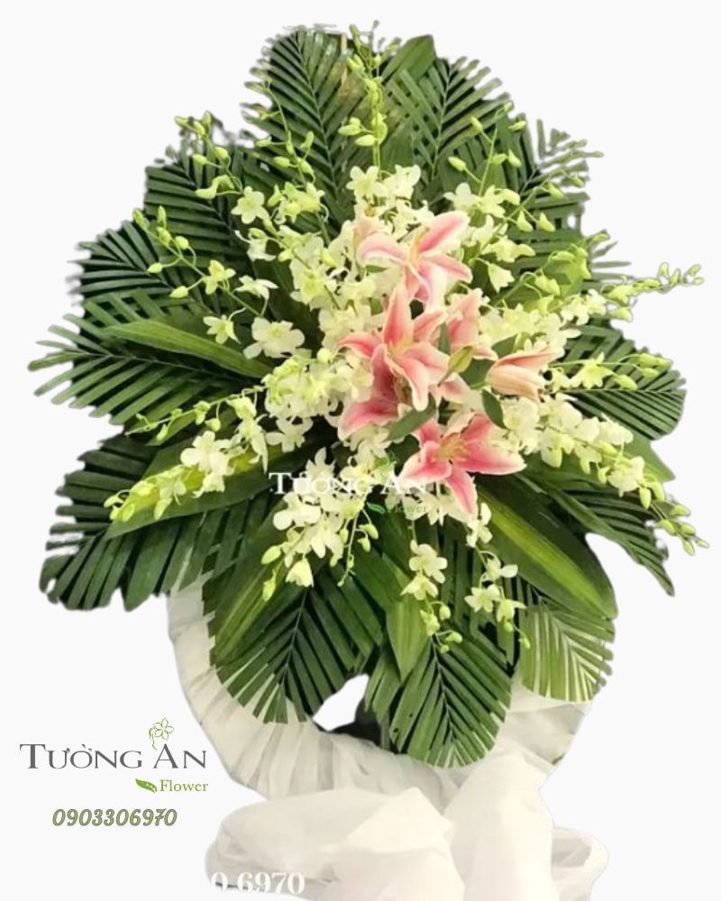  Vòng Hoa Viếng Giá Rẻ - B265 