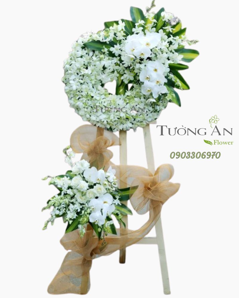  Vòng Hoa Viếng Hồi Ức - S644 