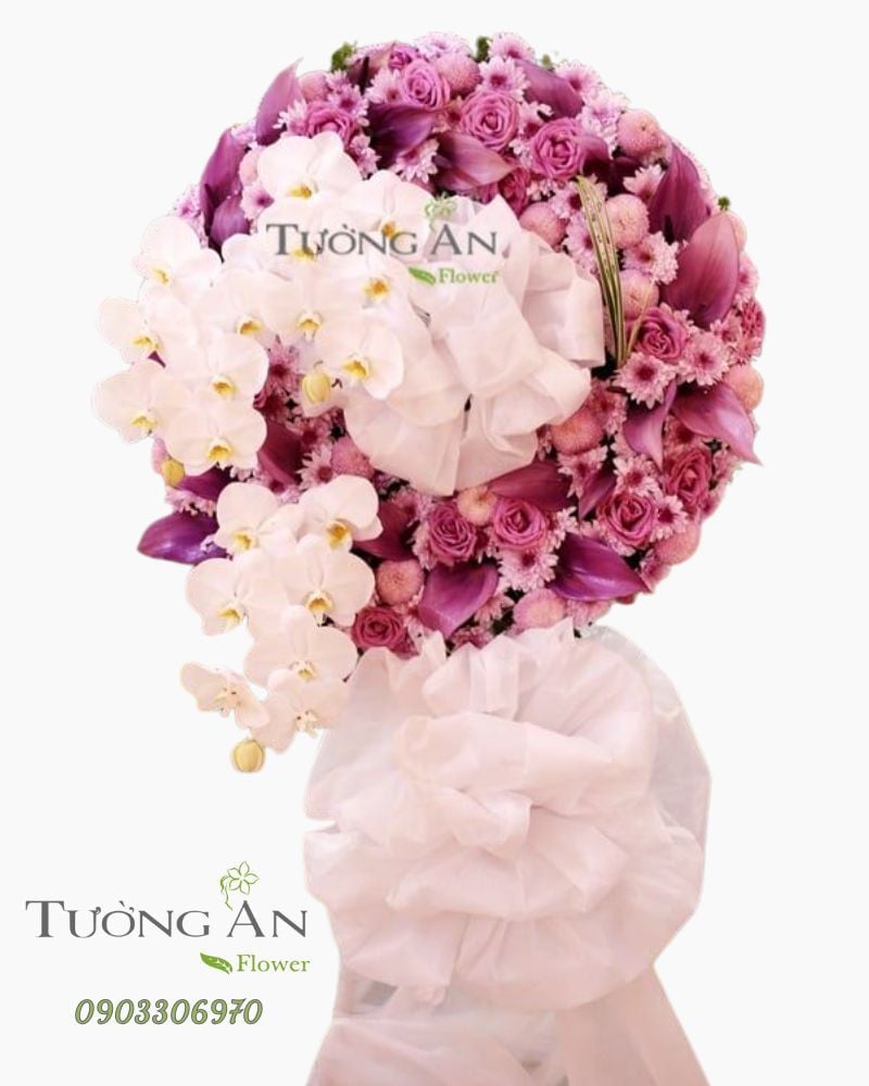  Vòng Hoa Viếng Luyến Tuyến - S638 
