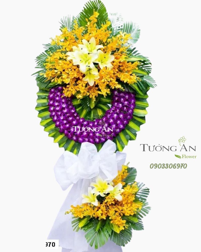  Vòng Hoa Viếng Người Lớn Tuổi - B283 