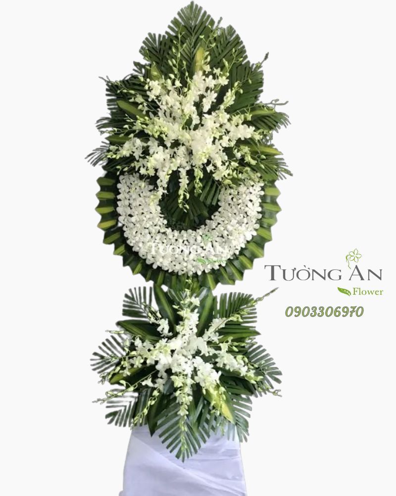  Vòng Hoa Viếng Sang Trọng - B228 