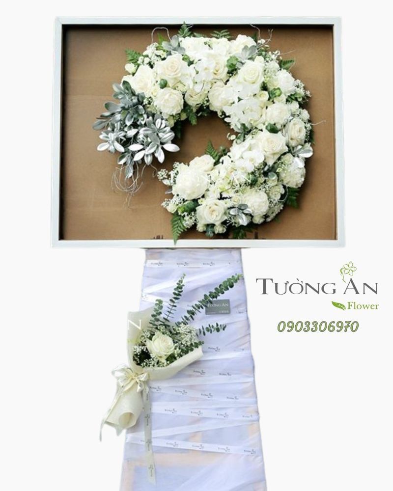 Vòng Hoa Viếng Sự Tái Sinh - S402 