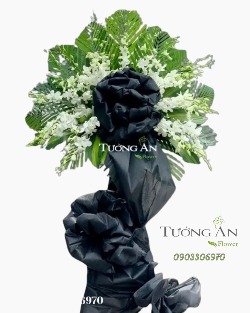  Vòng Hoa Vô Cùng Thương Tiếc - B247 