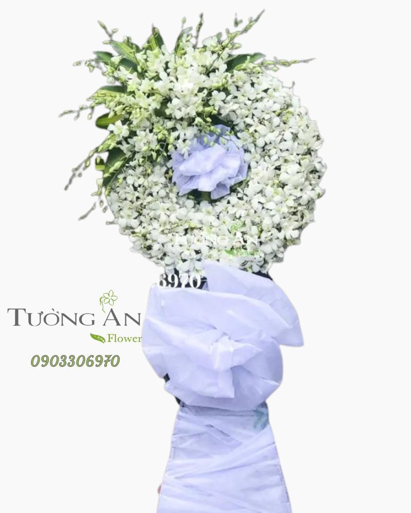  Vòng Hoa Vô Cùng Thương Tiếc - B293 