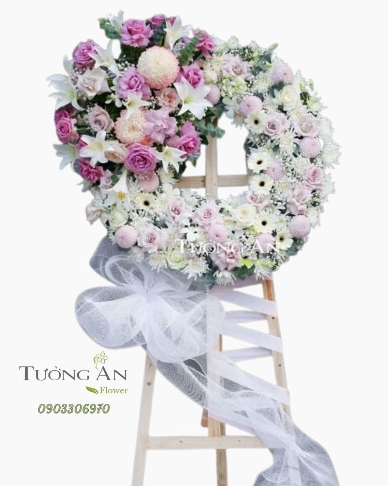  Vòng Hoa Vô Cùng Thương Tiếc - B359 