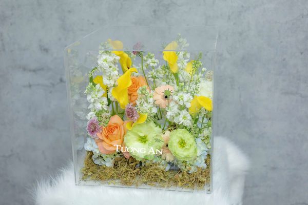  Hộp Hoa Vali Một Lần Được Yêu - HH11 