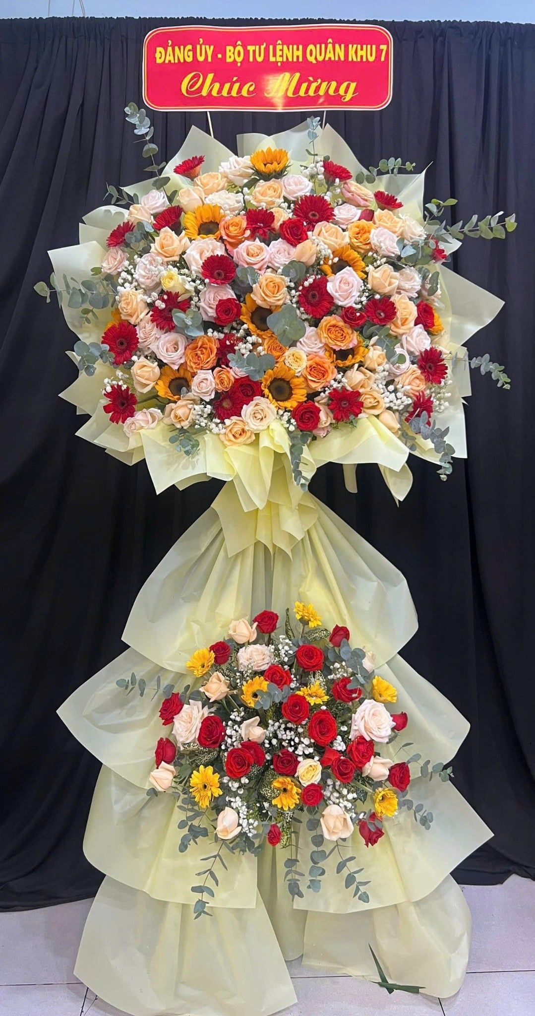  Hoa Chúc Mừng Sắc Hoa Hội Tụ - HCM07 