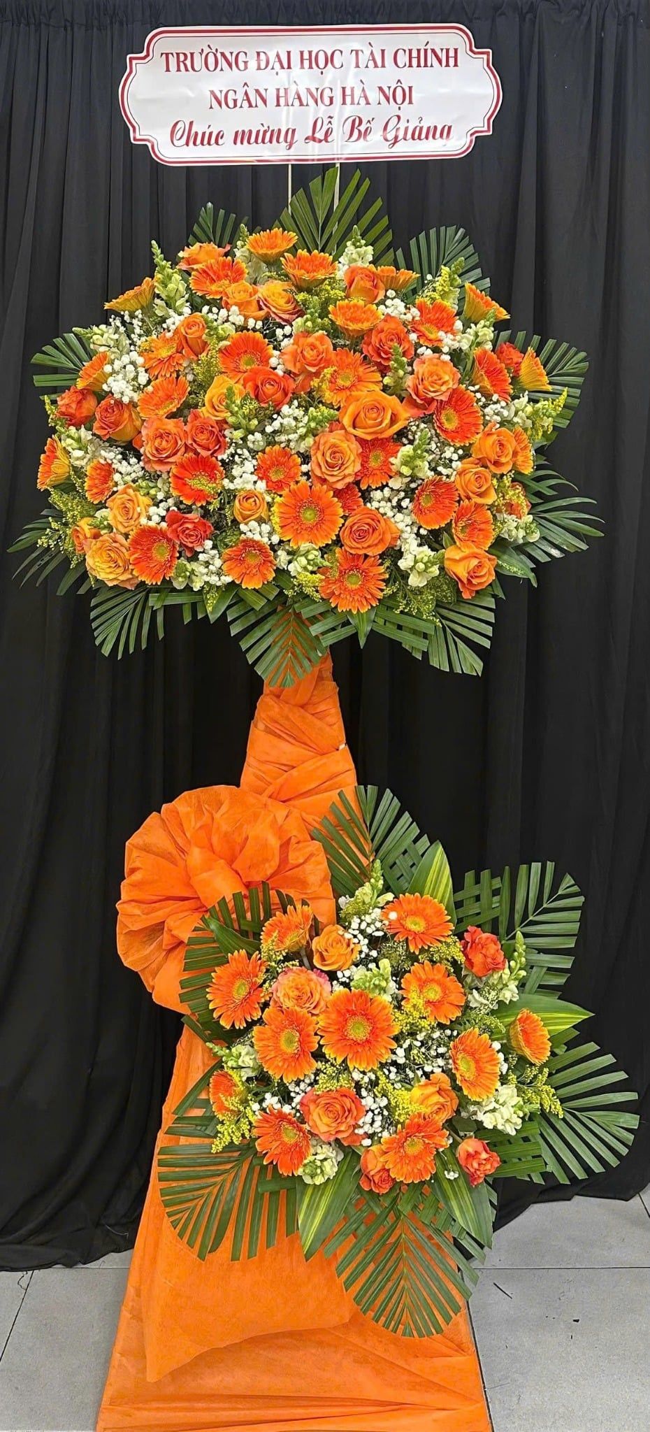  Hoa Chúc Mừng Cam Vượng Thành Công - HCM06 