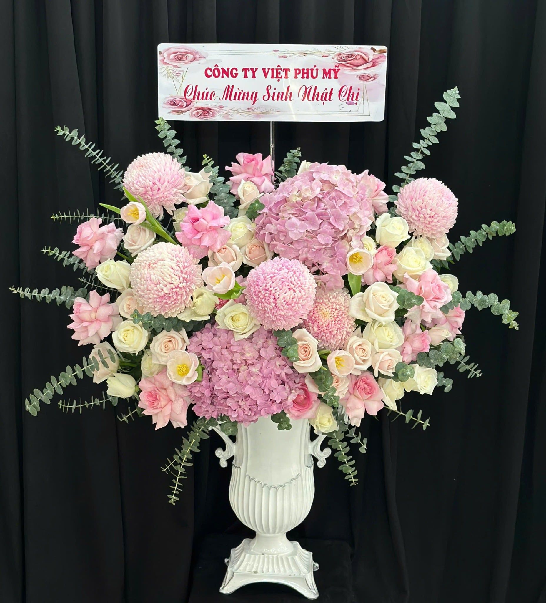  Bình Hoa Hồng Ngọc Thanh Nhã - HCB02 