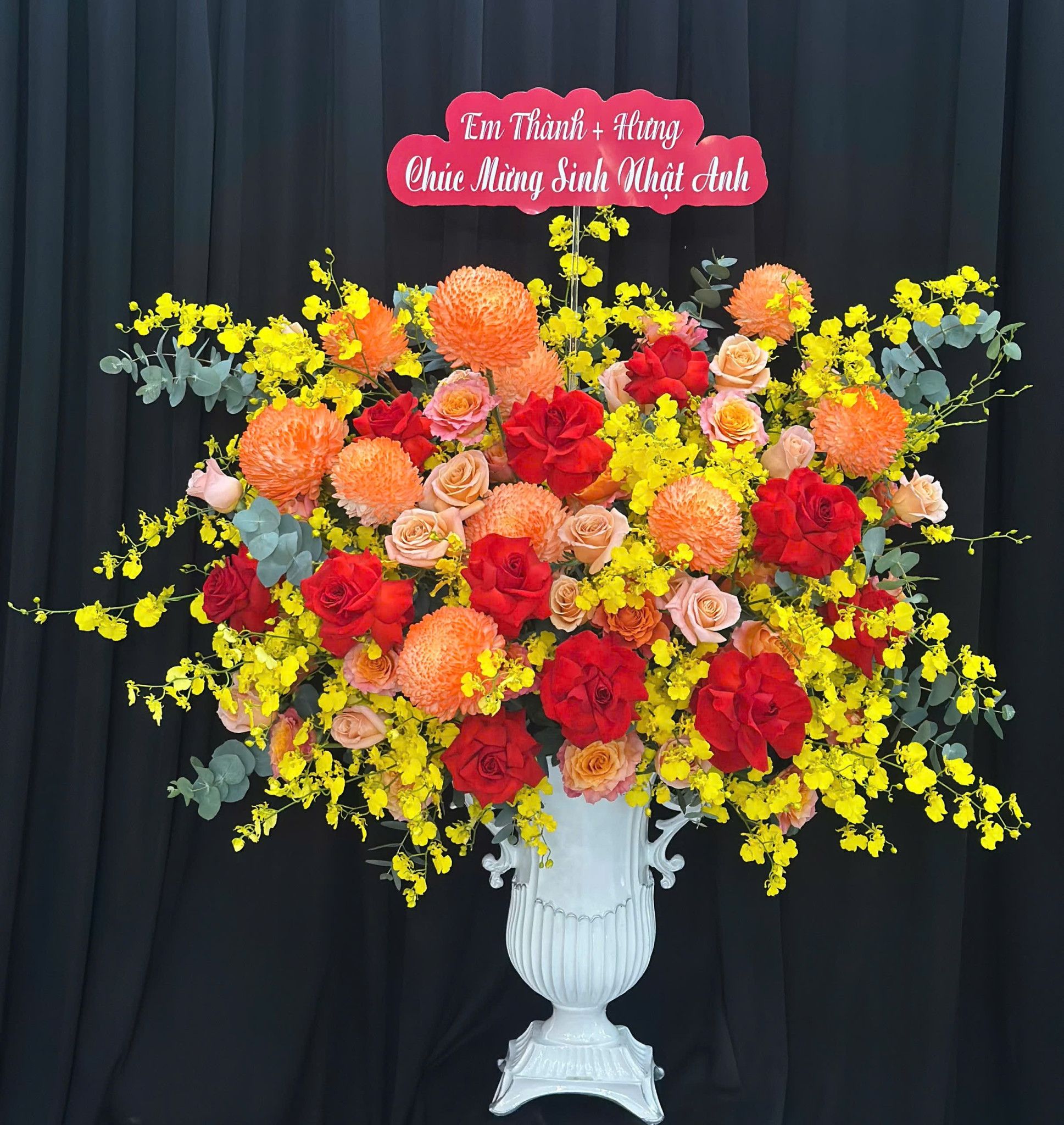  Bình Hoa Hỷ Sắc Phú Quý - HCB03 