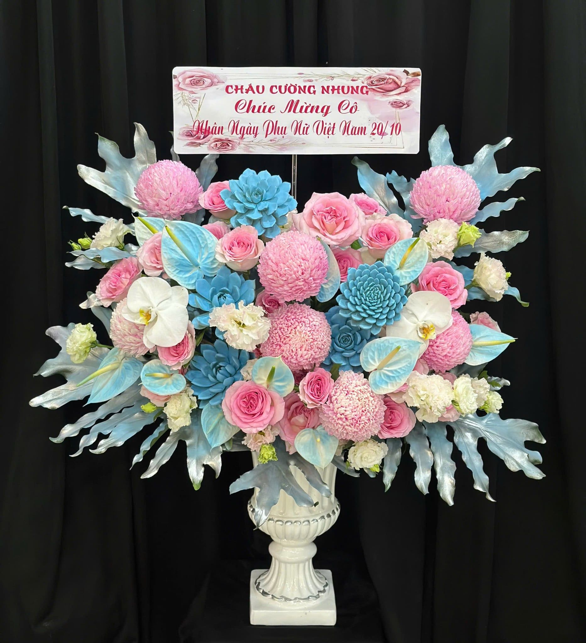  Bình Hoa Lam Hồng Thanh Nhã - HCB05 