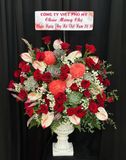  Bình Hoa Rực Đỏ Vinh Danh - HCB04 