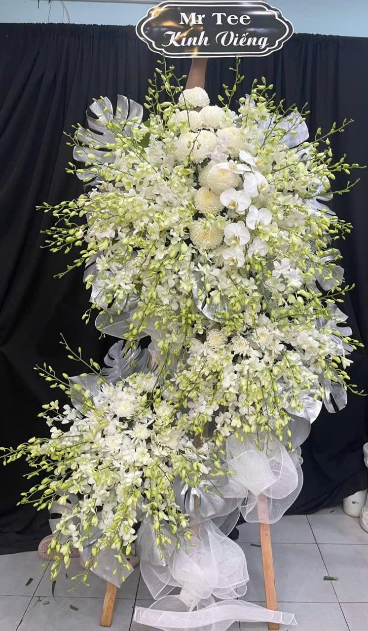  Vòng Hoa Chia Buồn An Tịnh Cõi Vĩnh Hằng - HTL11 