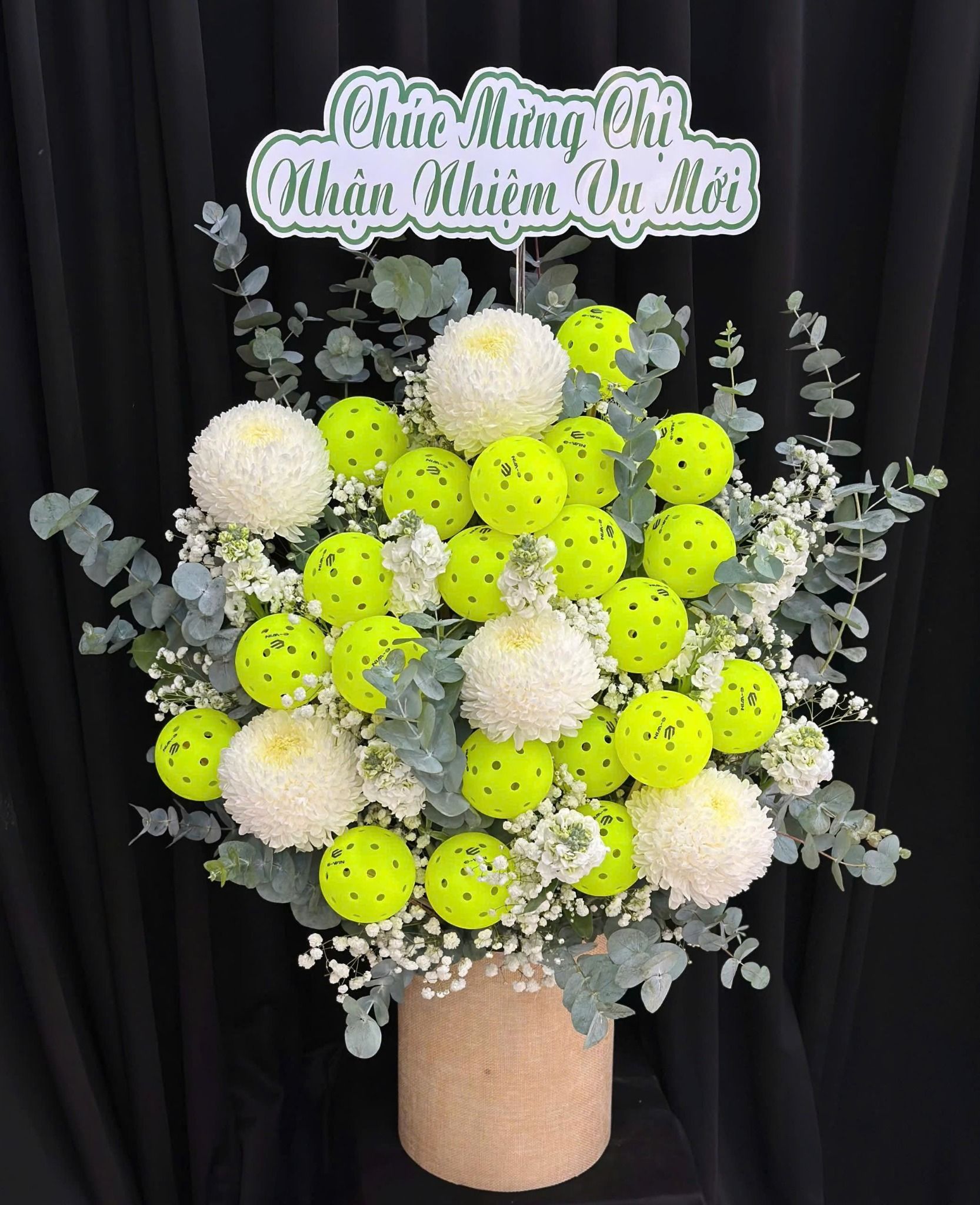  Hoa Cắm Hộp Lục Ngọc Green Victory - HCH12 