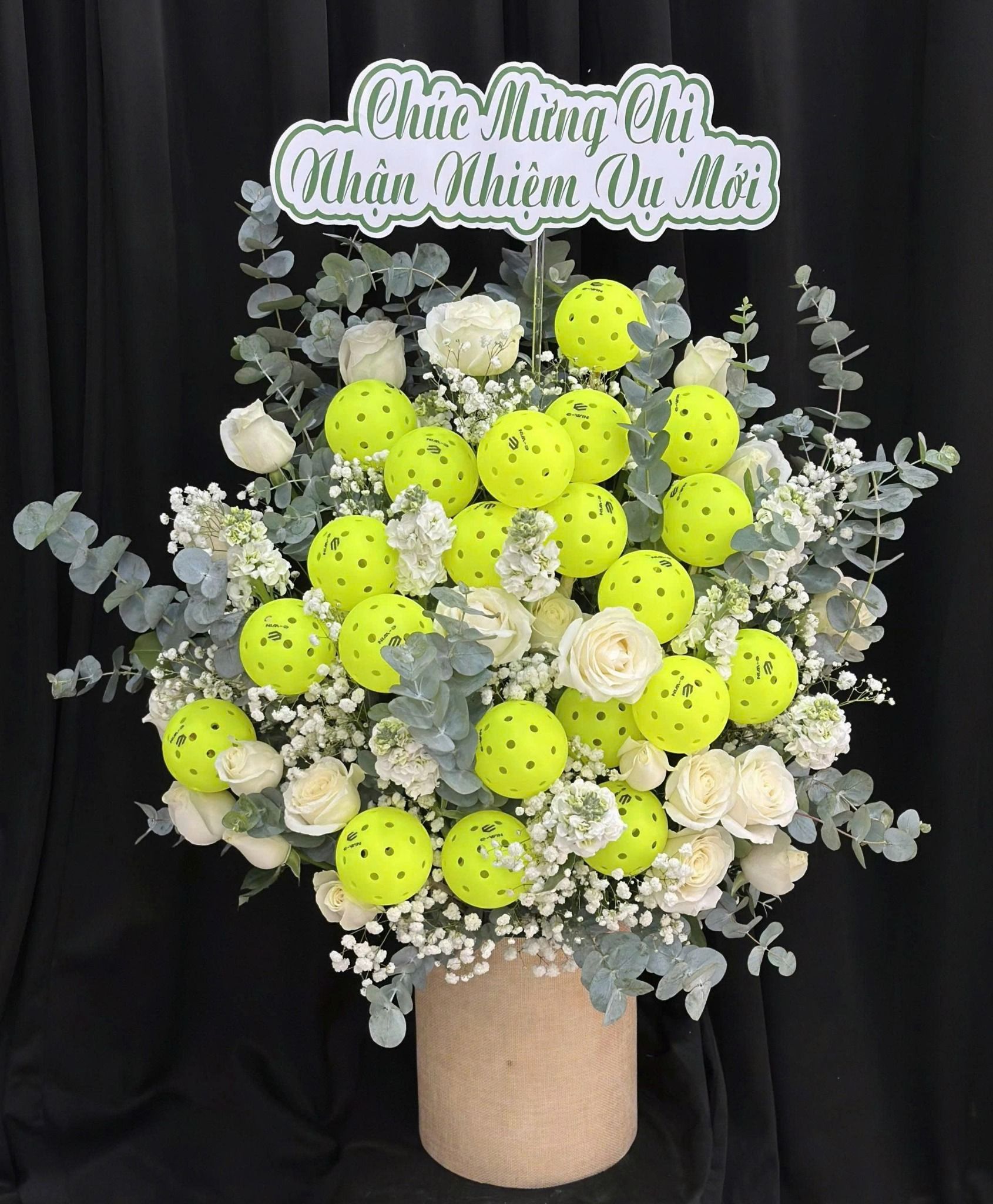  Hoa Cắm Hộp Lục Ngọc Pickle Joy - HCH11 