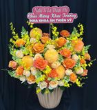  Hoa Cắm Hộp Nắng Vàng Hân Hoan - HCH15 