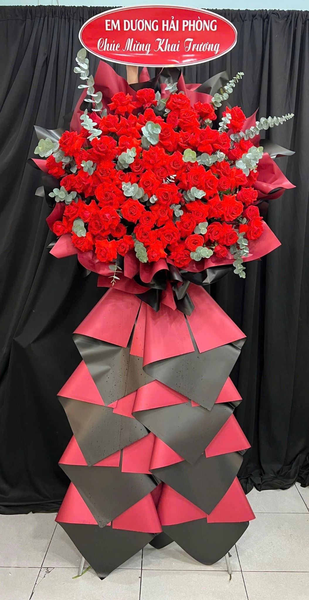  Hoa Chúc Mừng Xích Diễm Thịnh Vượng - HCM11 