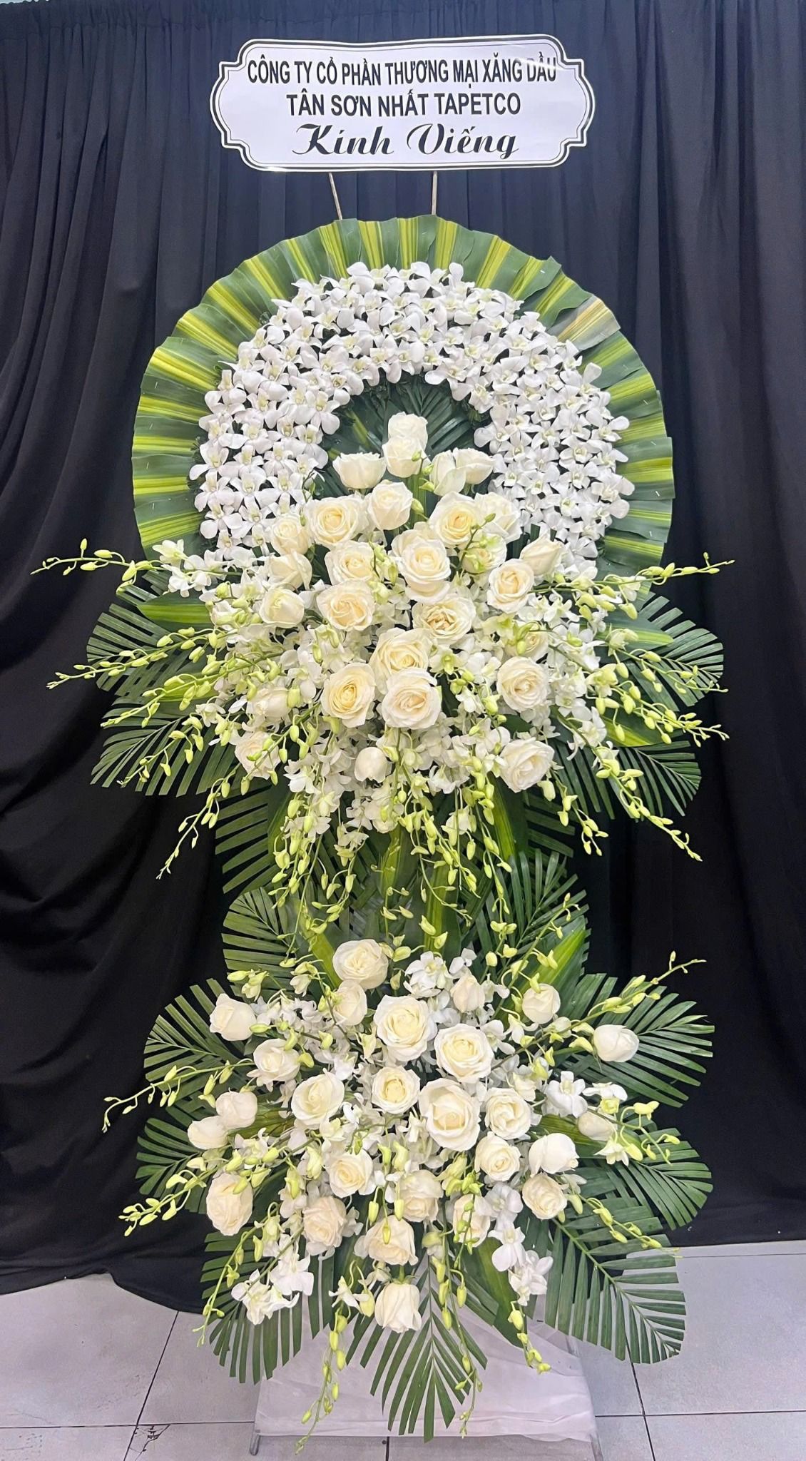  Vòng Hoa Chia Buồn An Nhiên Tiễn Biệt - HTL19 