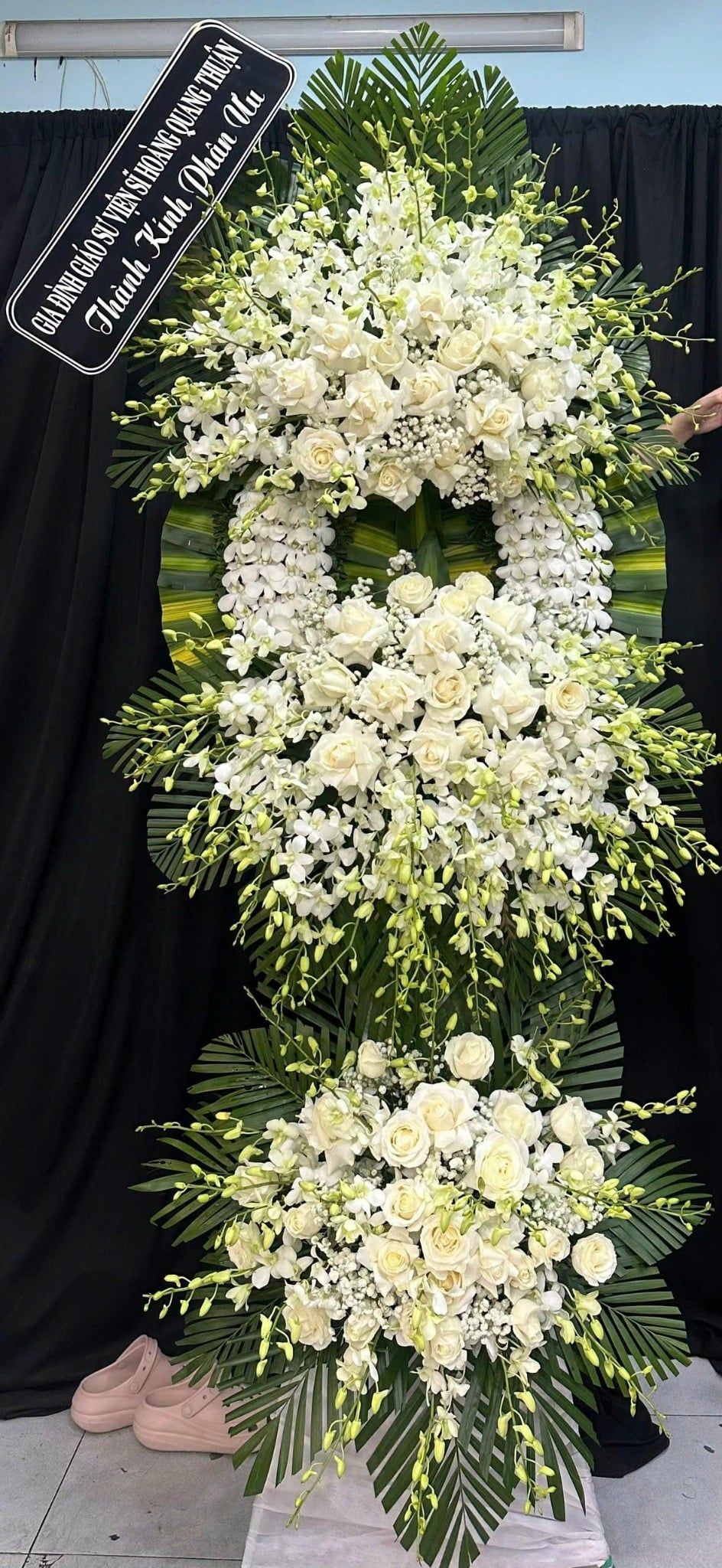  Vòng Hoa Chia Buồn Vĩnh Biệt Thanh Tâm - HTL18 