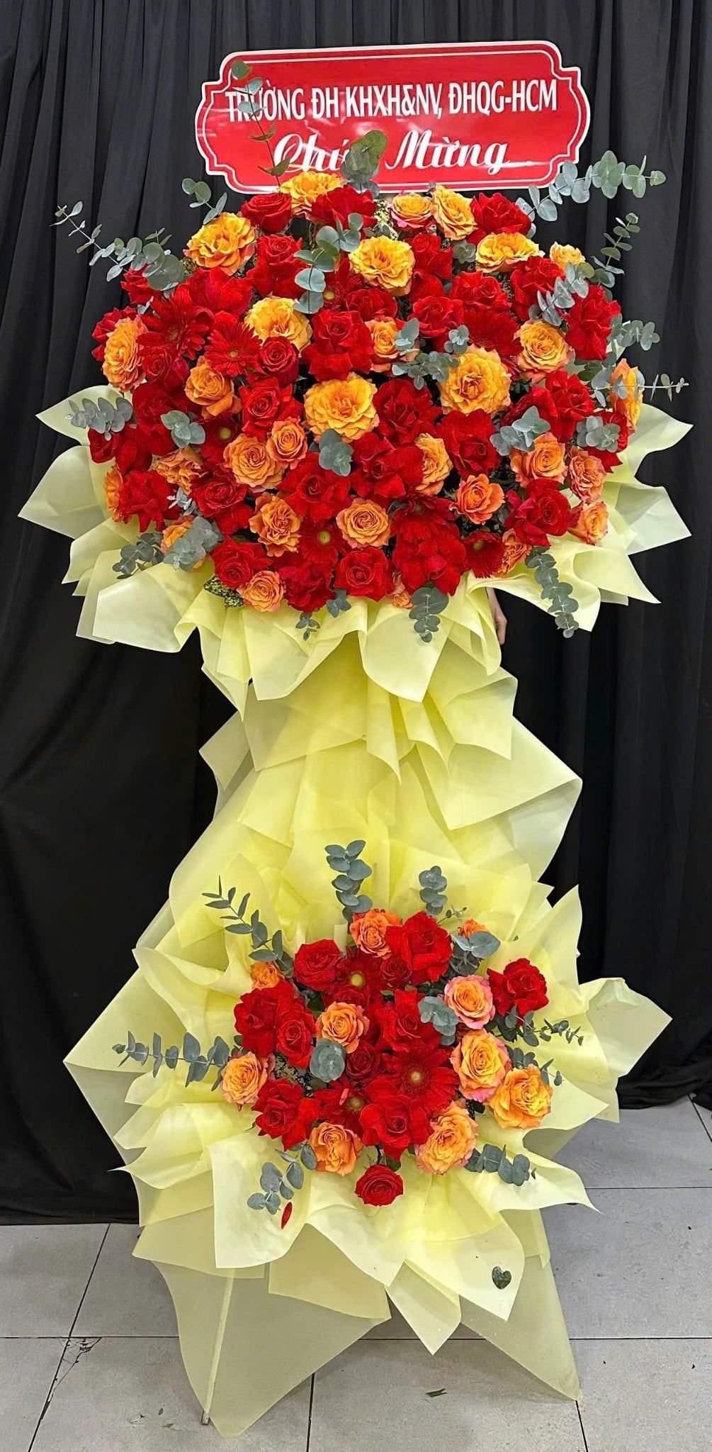  Hoa Chúc Mừng Hồng Diễm Phúc Song Hỷ - HCM17 