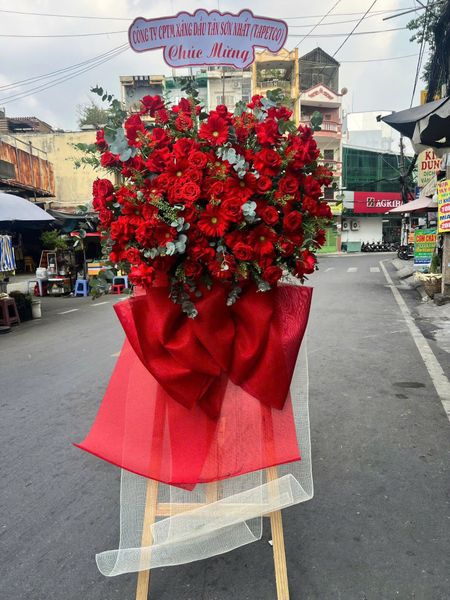 Hoa Chúc Mừng Hồng Phúc Vượng Thịnh - HCM18