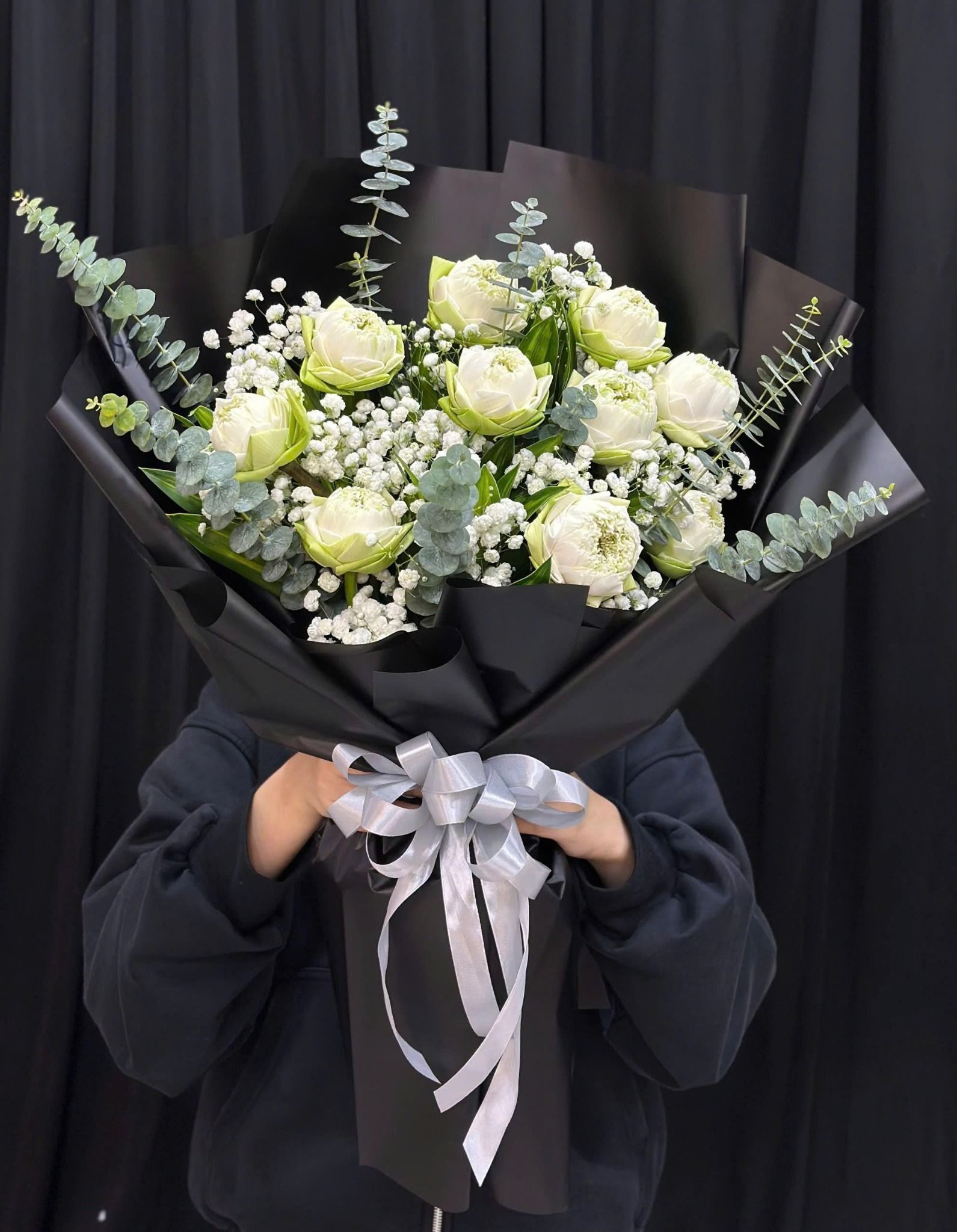  Bó Hoa Bạch Trà An Nhiên - HBD05 