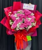  Bó Hoa Hồng Phấn Yêu Thương - HBD06 