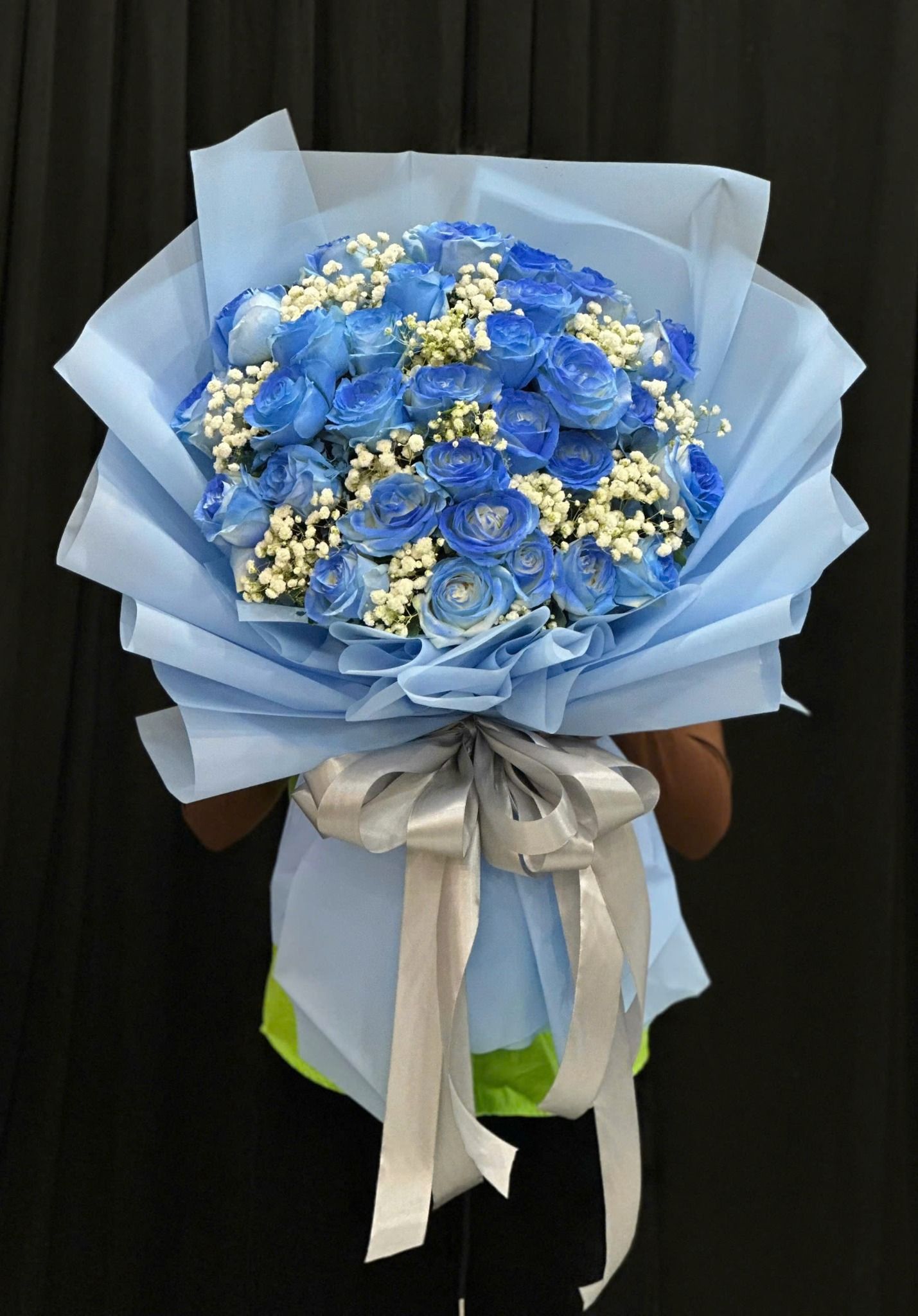  Bó Hoa Lam Ngọc Dịu Êm - HBD07 