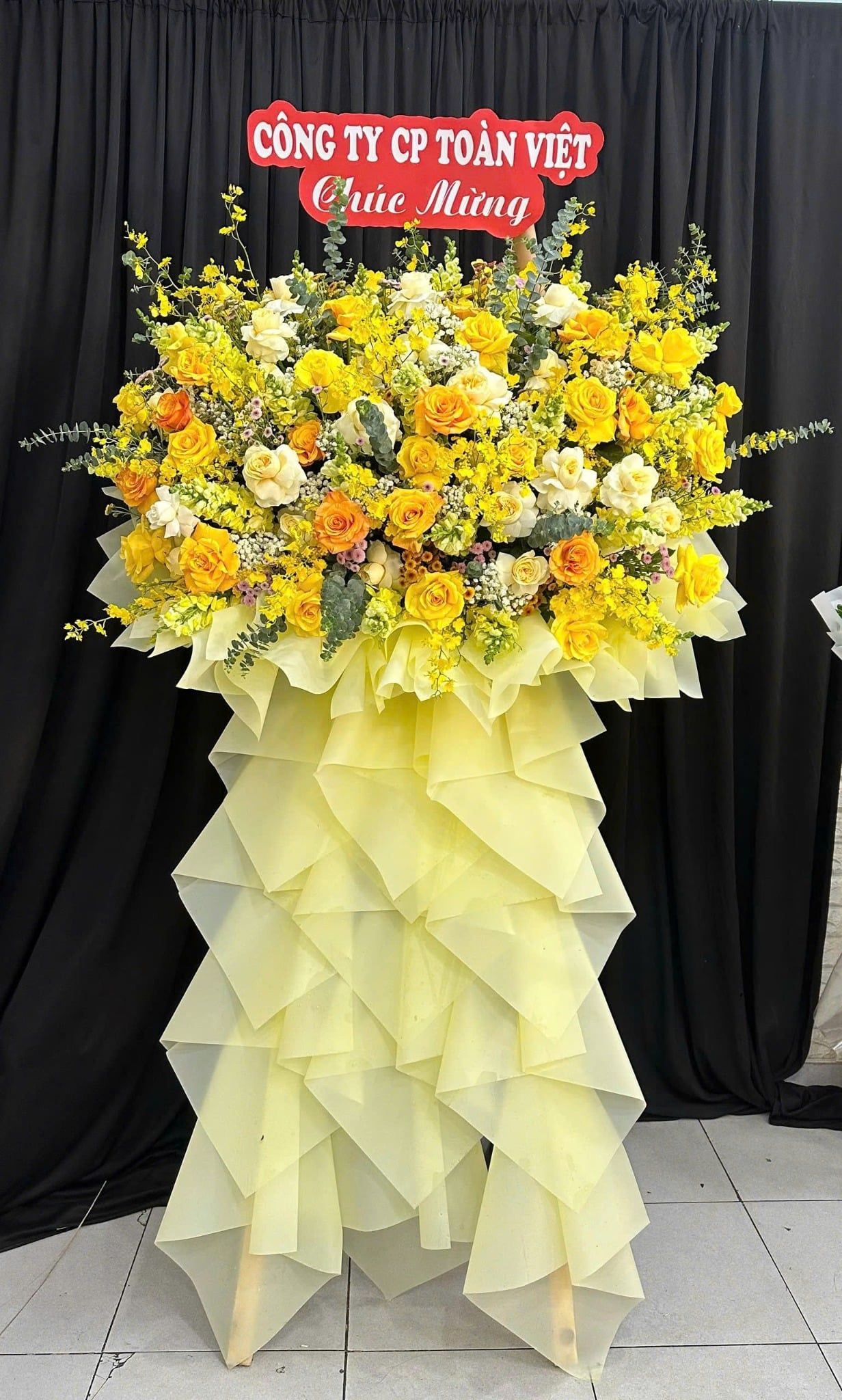  Hoa Chúc Mừng Kim Sắc Phồn Vinh - HCM23 