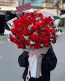  Bó Hoa Đỏ Diễm Vĩnh Tâm - HBD14 