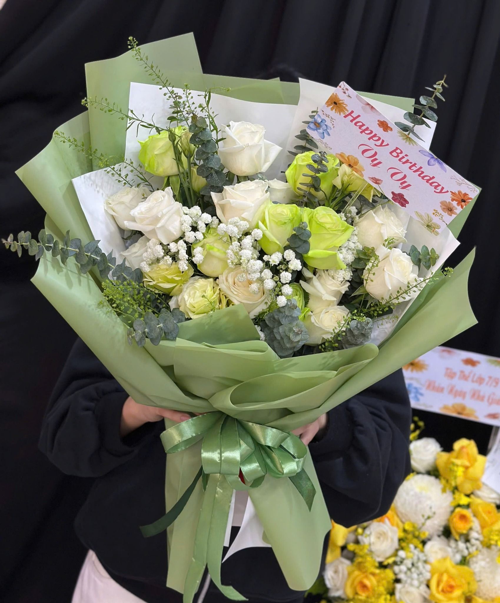  Bó Hoa Lục Ngọc Thanh Xuân - HBD15 