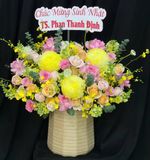  Hoa Cắm Hộp Nắng Xuân Dịu Ngọt - HCH36 