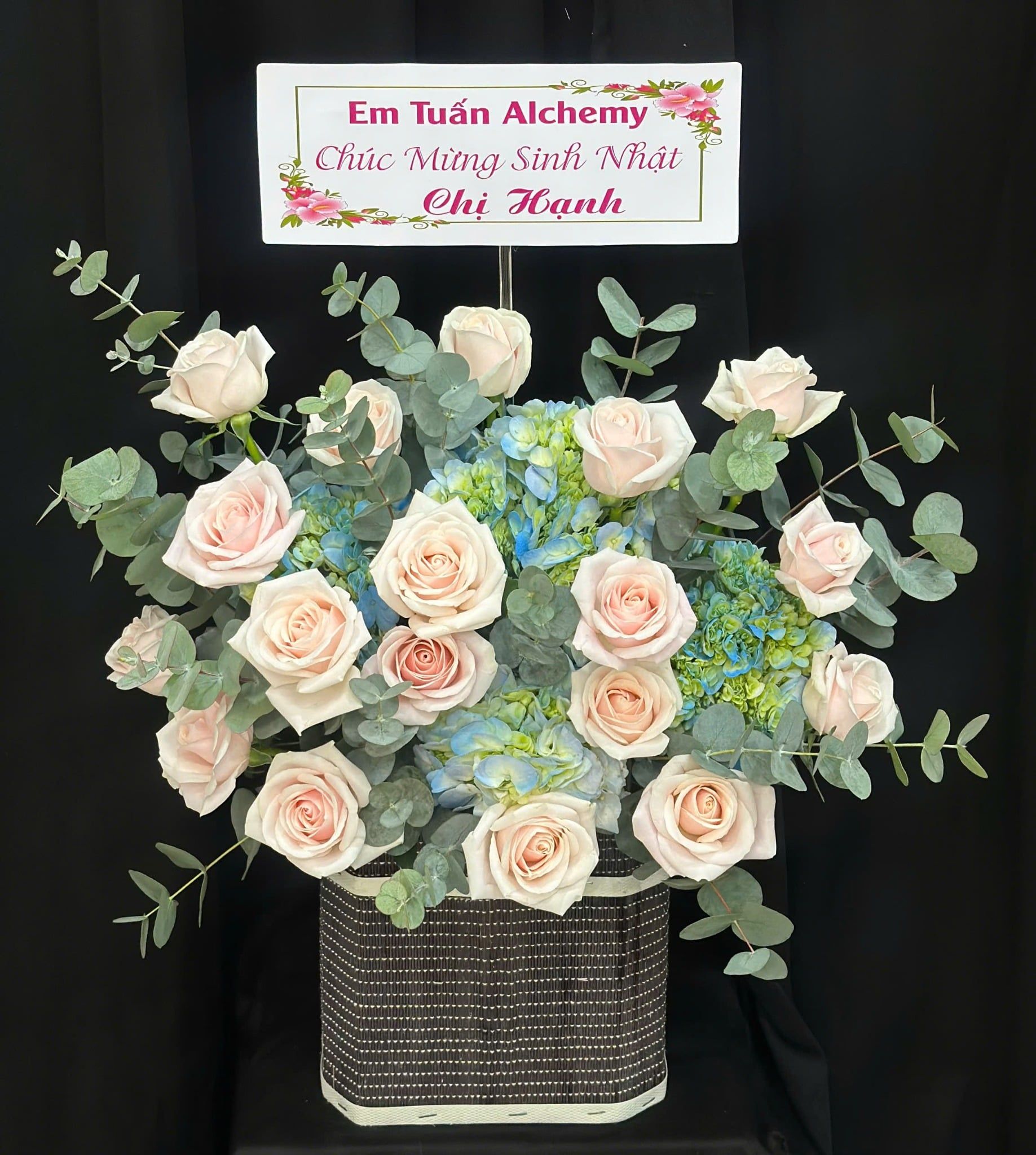  Hoa Cắm Hộp Thanh Sắc An Nhiên - HCH53 