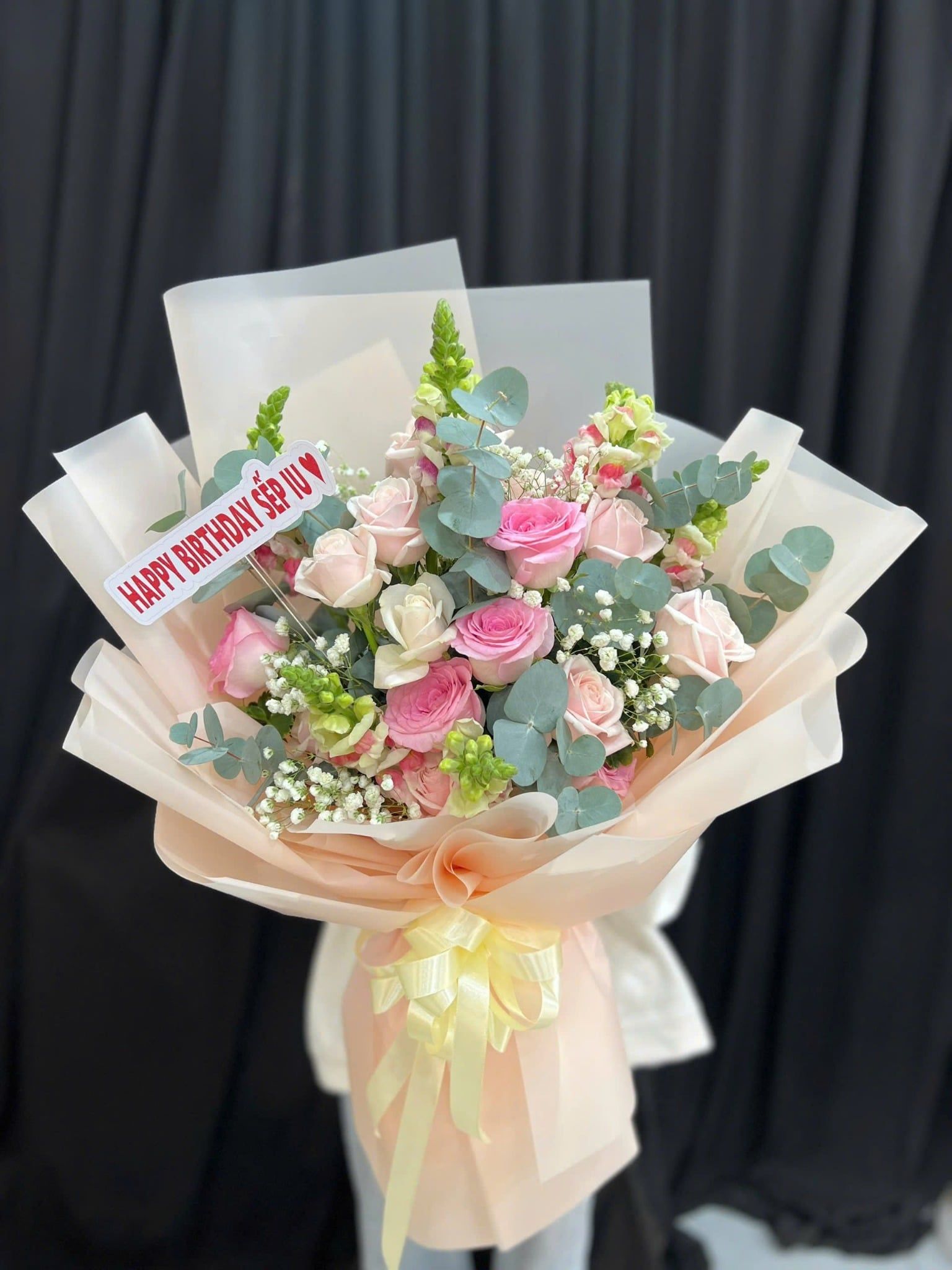  Bó Hoa Hồng Ngọt Ngào Ngày Mới - HBD23 