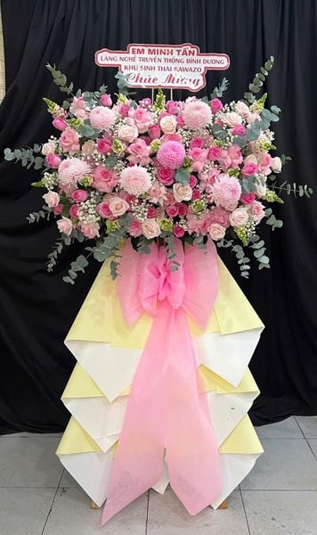 Hoa Chúc Mừng Hồng Xuân Nhẹ Nhàng - HCM40