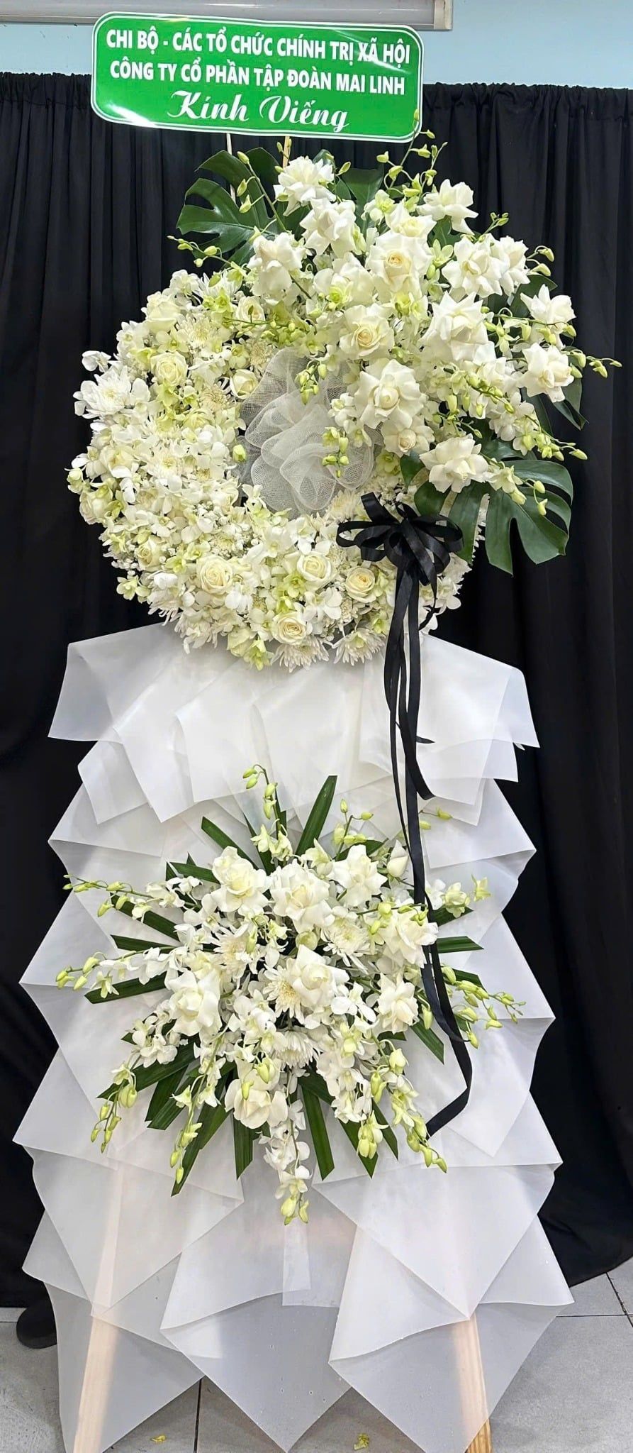  Vòng Hoa Chia Buồn Vĩnh Biệt An Yên - HTL42 