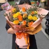  Bó Hoa Ánh Dương Ấm Áp - HBD53 