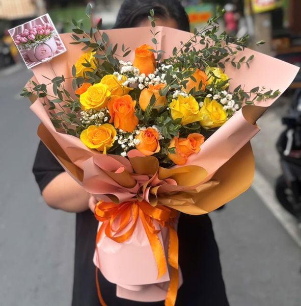 Bó Hoa Ánh Dương Ấm Áp - HBD53