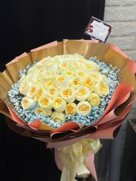 Bó Hoa Ánh Kem Dịu Dàng - HBT27