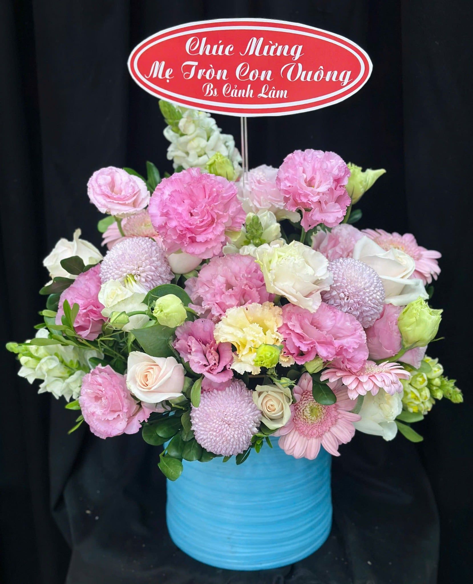  Hoa Cắm Hộp Vườn Xuân Ngọt Ngào - HCH97 