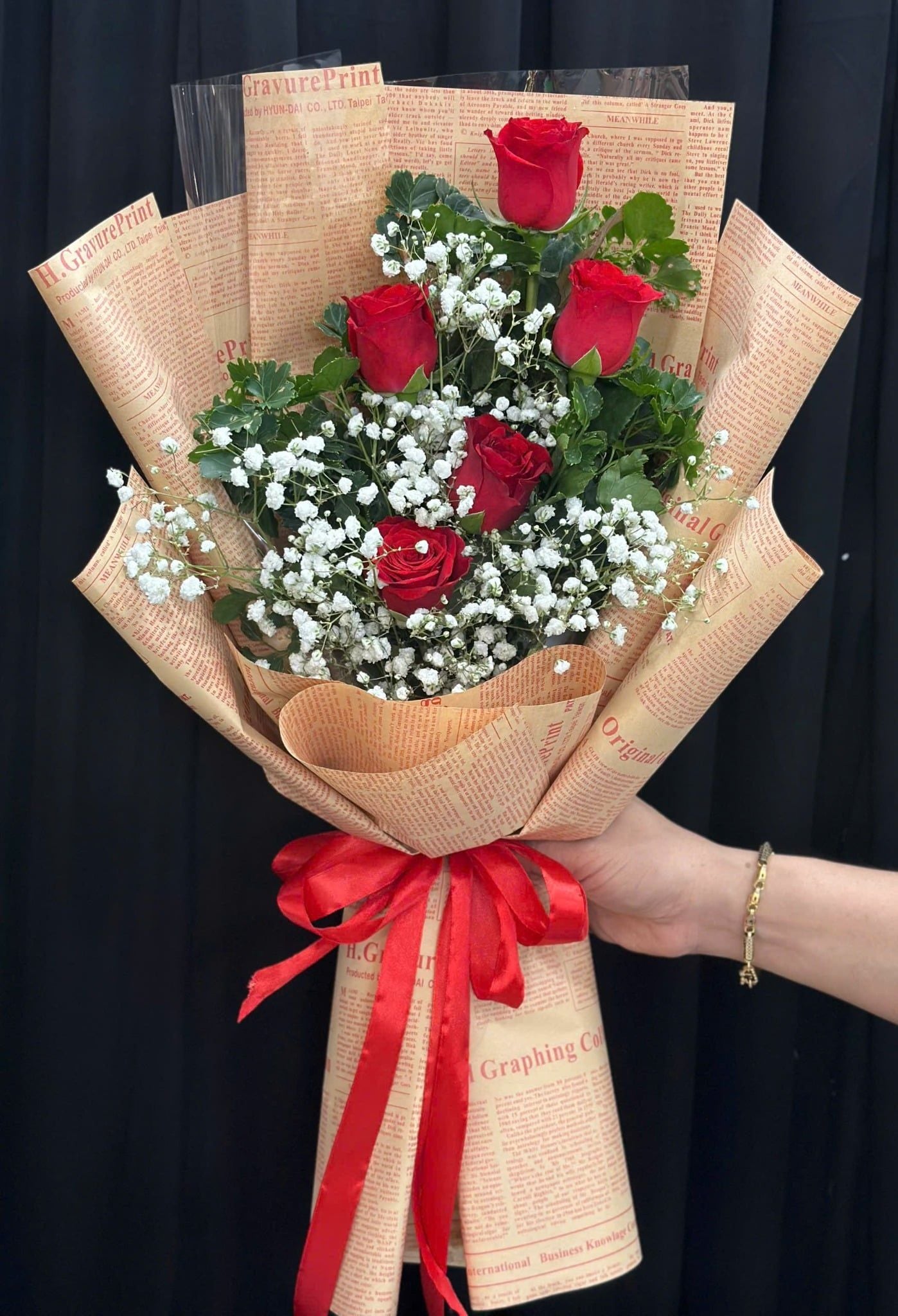  Bó Hoa Lời Yêu Cổ Điển - HBD46 