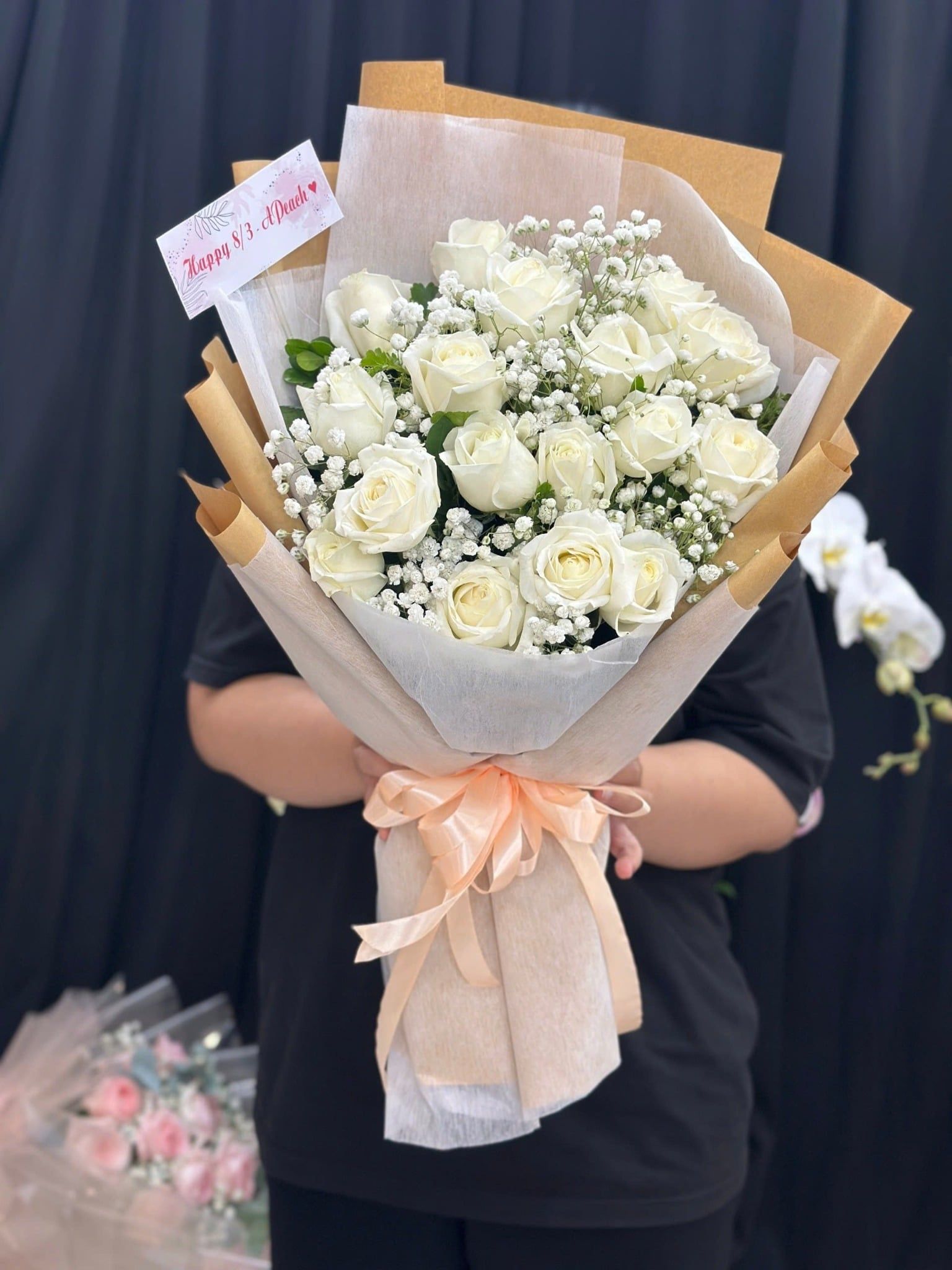  Bó Hoa Tinh Khôi Yêu Thương - HBD63 